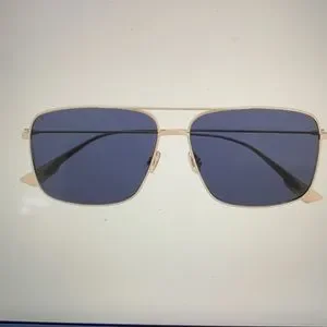 Dior Stellaire3 Square-Frame Sunglasses NEW DIOR DIOR STELLAIRE 3 010SQ SILVER SUNGLASSES AUTHENTIC  main image 4
